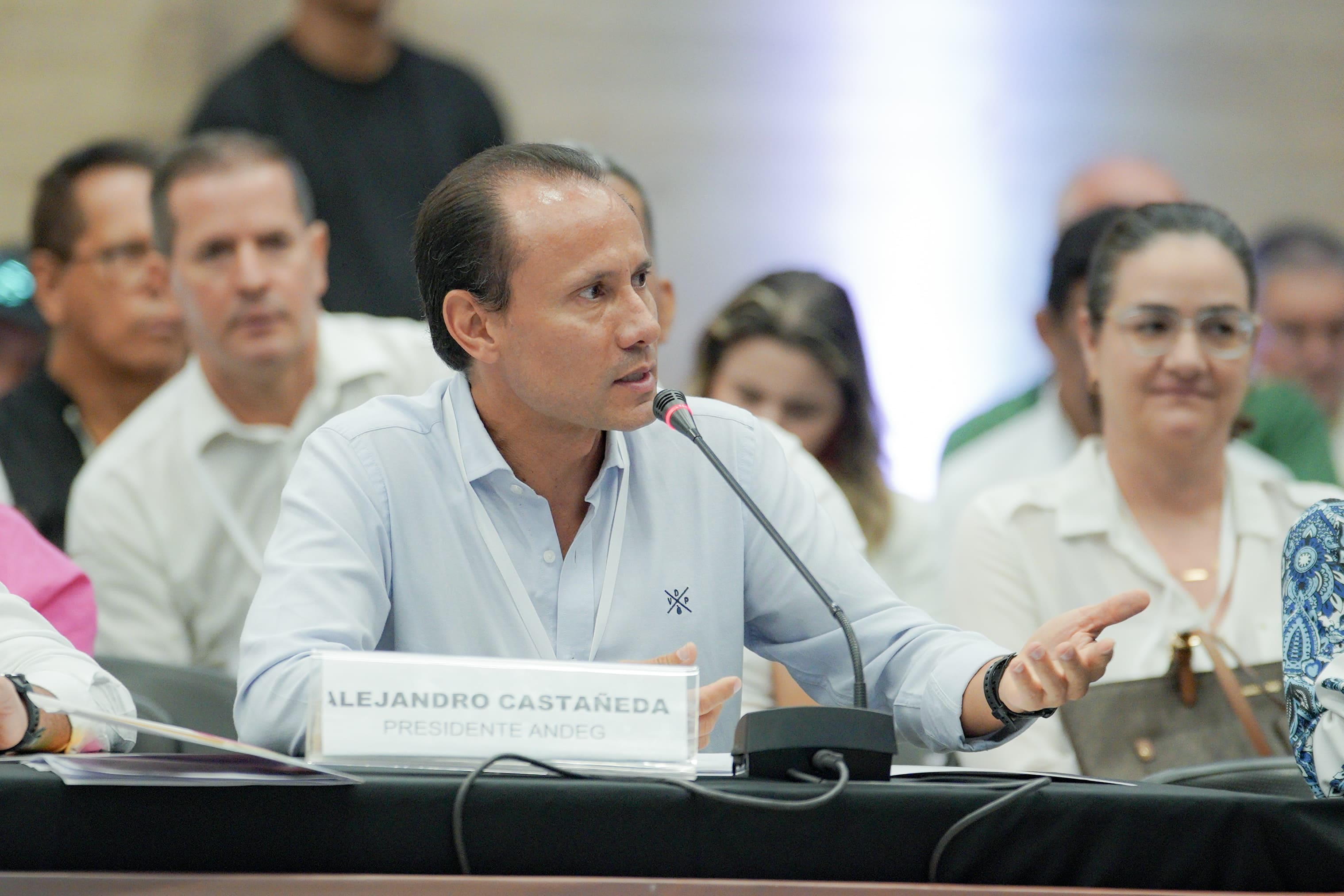 El presidente ejecutivo de ANDEG, Alejandro Castañeda, hizo parte de la mesa de expertos durante la consolidación de Caribe Potencia Energética